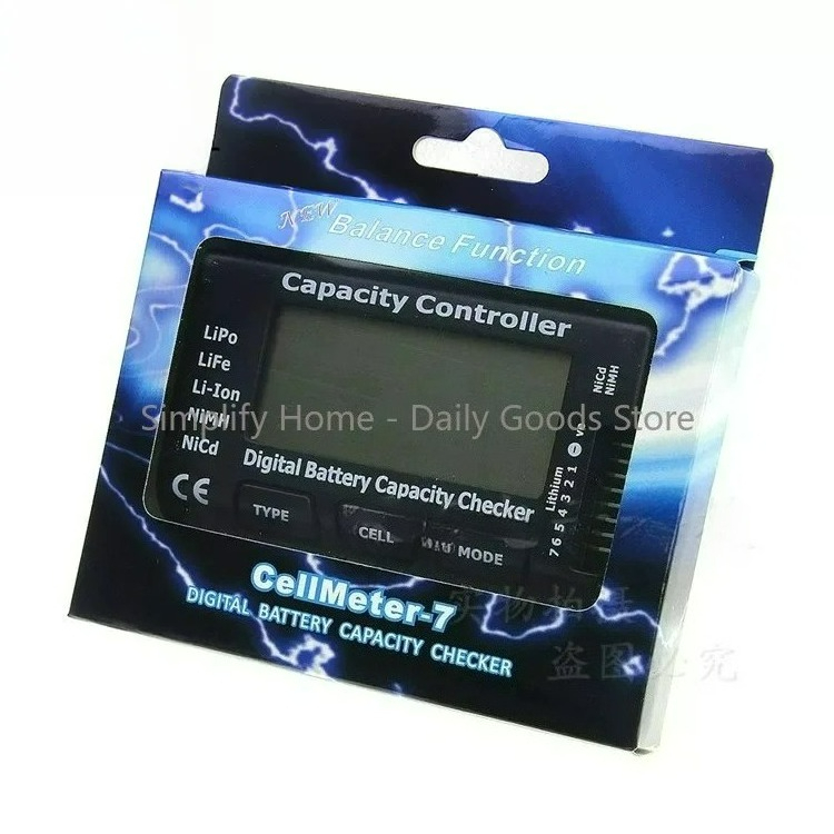 Drone Battery Voltage Checker - CellMeter7 RC Pil Gerilim Kontrol Cihazı