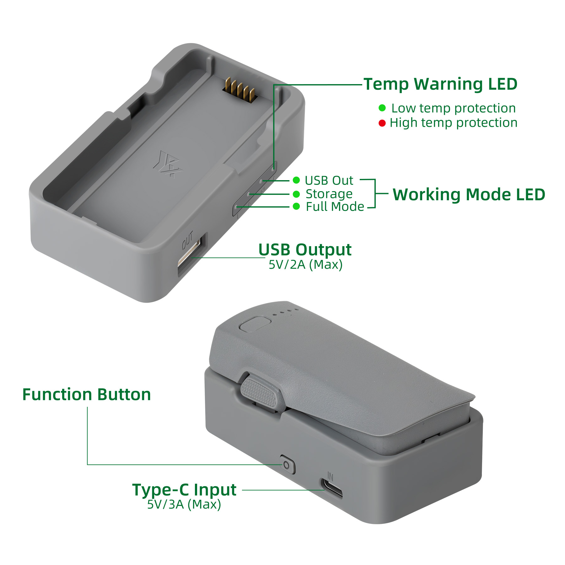 DJI NEO 2 Drone için USB pil ş - Drone Battery Balance Charger incelemesi ve fiyatı