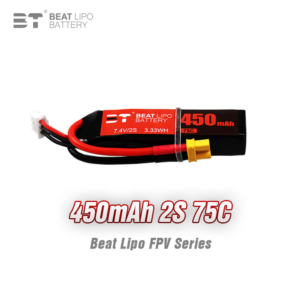 BEAT 2S 7.4V 450mAh 75C LiPo p - Drone Battery Li-Ion incelemesi ve fiyatı