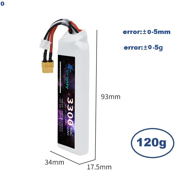 2S 7.4V LiPo Pil 3300mAh 60C A - Drone Battery Lipo incelemesi ve fiyatı