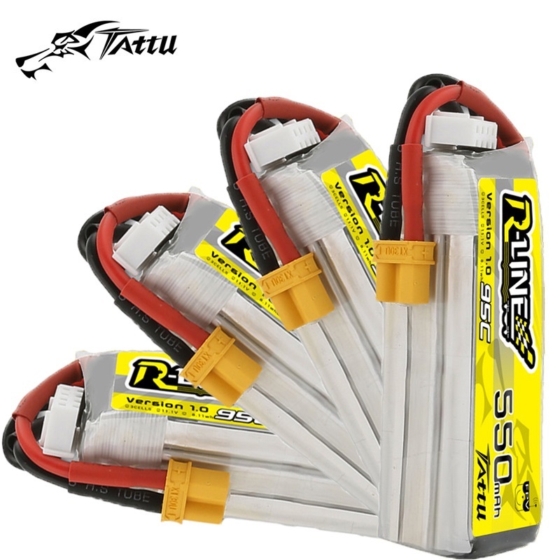 TATTU R-LINE 1.0 550mAh 11.1V  - Drone Battery 3S incelemesi ve fiyatı