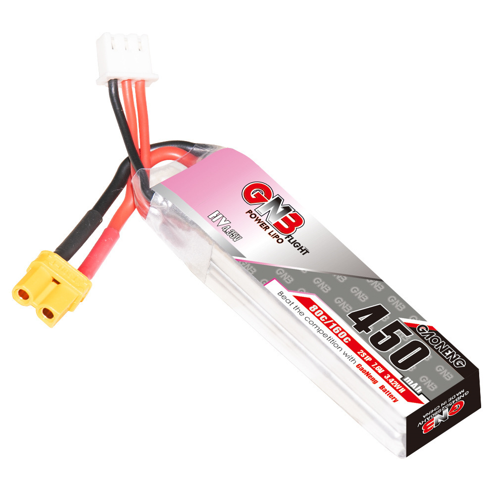 GNB LiPo Pil HV 2S 7.6V 450mAh - Drone Battery Lipo incelemesi ve fiyatı