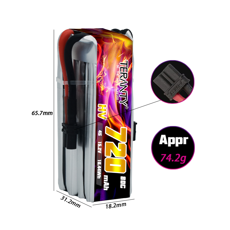 TERANTY 720mAh 4S 15.2V HV Lip - Drone Battery 4S incelemesi ve fiyatı